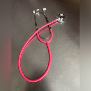 Pink stethoscope
